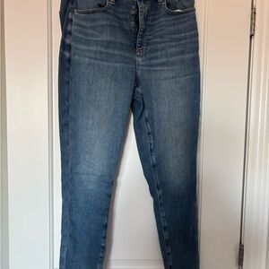 American Eagle Outfitters Women's Straight Leg Blue Jeans